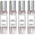 WSNPTUL Pheromone Perfume Collection, Pheromones Perfumes for Women, Roll On Pheromone Perfume for Women, Enhanced Scents, Long-Lasting Portable (5PC) (4PACK-A)