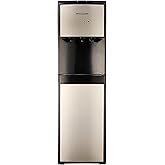 Frigidaire, 5 Gallon Bottom Loading Hot and Cold Water Dispenser, Stainless Steel