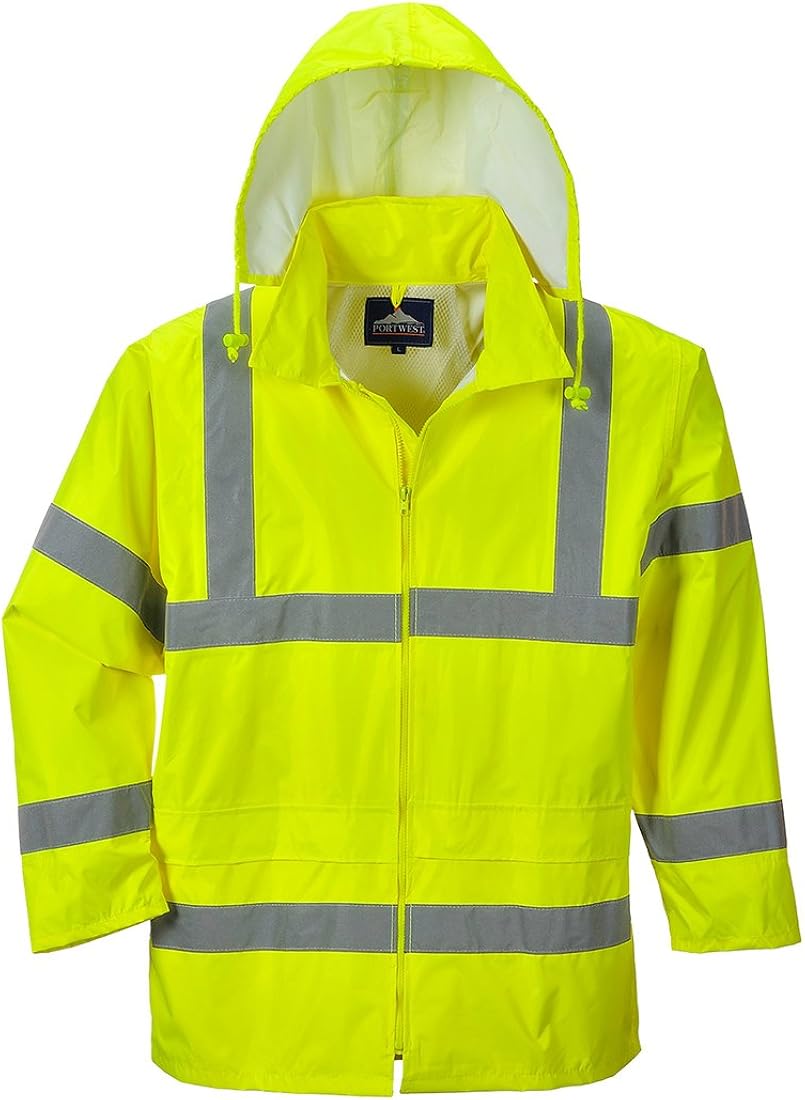 Portwest Waterproof Rain Jacket, Lightweight: Clothing