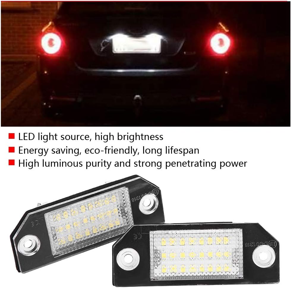 2010 ford focus license plate light bulb