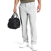 SNOWTEN Mens Classic Fit Golf Pants Stretch Dress Pants 30''/32''/34'' Lightweight Casual Suit Pants with Pockets