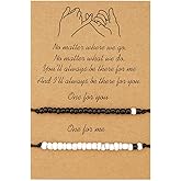 Xiyantiji Matching Bracelets Pinky Promise Bracelets for couples best friends long distance friendship bracelets for women men