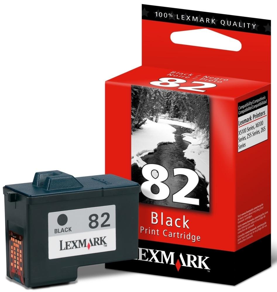Lexmark 18L0032 black ink cartridge 82