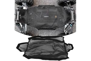 Xmaxx Black Nylon Mesh Chassis Dust Resist Cover for Remote Control Vehicle Parts - Fits Xmaxx 77076 4 RC Car