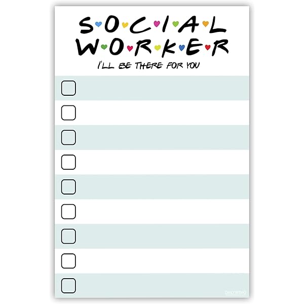 Social Worker Notebook With Flowers | Social Worker Journal With Roses