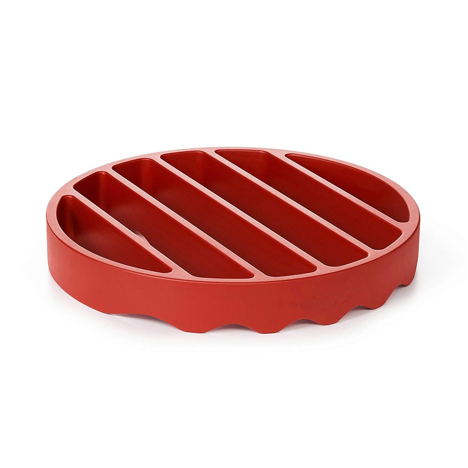 Geekbuzz Silicone Oven & Dishwasher Safe Roasting & Cooling Rack - Round