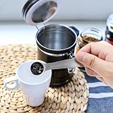 MECHEER Measuring Spoons Set 6 Stainless Steel Engraved Teaspoons Tablepoons view 6