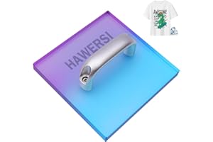 HAWERSI HTV Cooling Block for Heat Press,Heat Transfer Projects Cooing Tool,7" x 7"-Cooling Fast & Distribute Heat Evenly,Accessories for Sublimation,Iron on Vinyl,DTF Film,Heat Transfer Vinyl