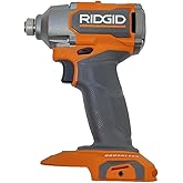 RIDGID 18V BRUSHLESS Cordless 1/4 in. Impact Driver Tool ONLY R862301B | Battery and Charger Sold Separately - Not eligible for the Lifetime Service Agreement
