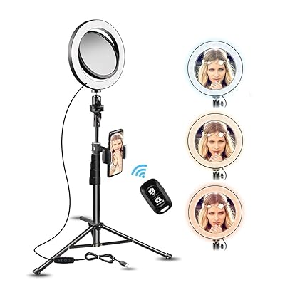 Selfie Ring Light with Makeup Mirror, Oman Ubuy
