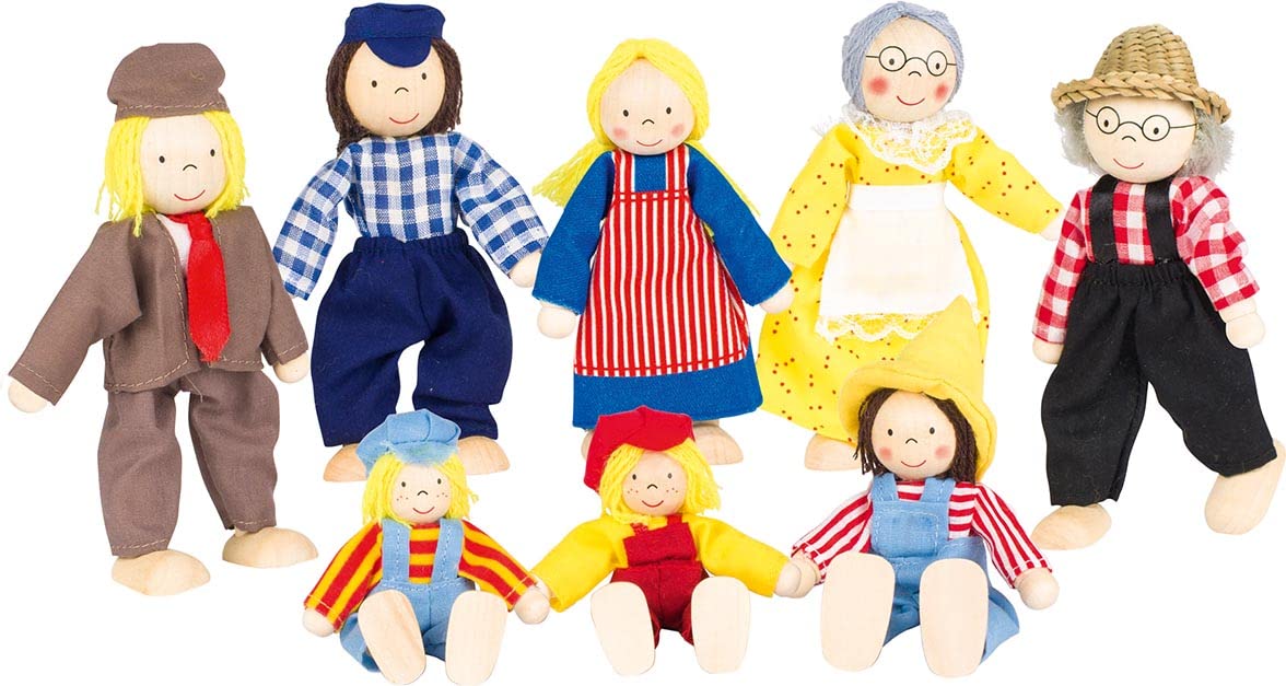GoKi Flexible Puppets Farmer Family II