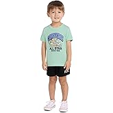 Converse Boys' Graphic T-Shirt and Fleece Short 2-Piece Outfit Set
