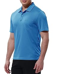 Rdruko Men's Activewear Polo Shirts Short Sleeve