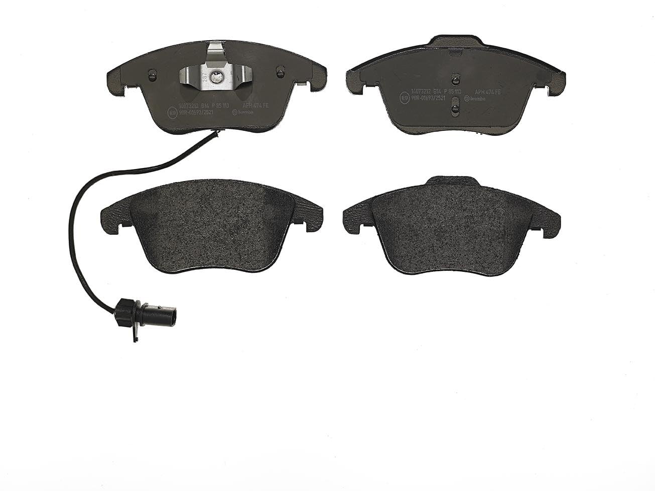 Brembo P85113 Front Disc Brake Pad - Set of 4