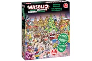 Jumbo Wasgij Advent Calendar 2025 Puzzle Reindeer Rumpus (24x 52pcs)
