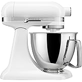 KitchenAid Artisan Mini 3.5 Quart Tilt-Head Stand Mixer - KSM3316X - White