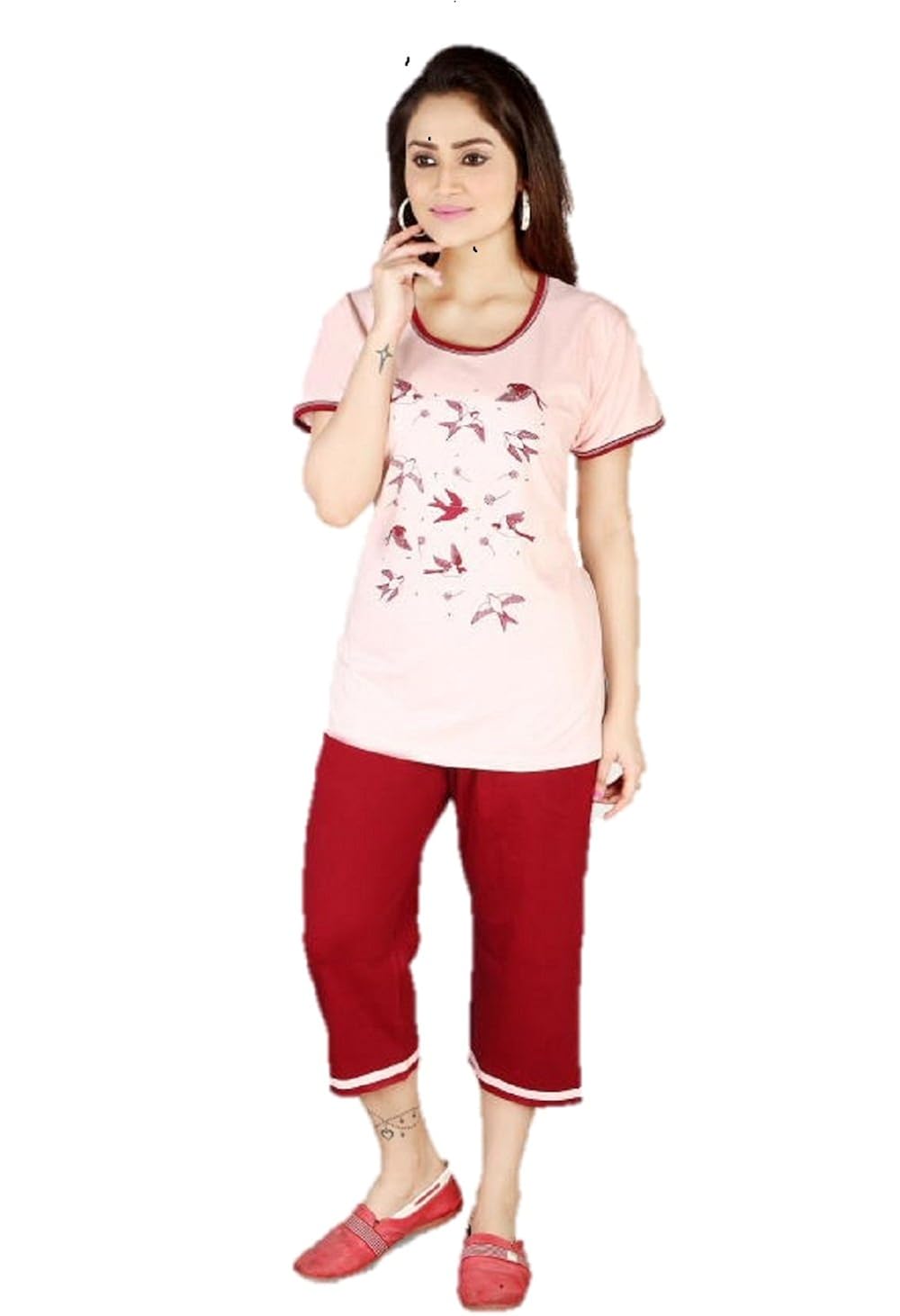 three fourth night dress