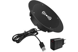 Invisible Under-Desk Wireless Charger-Sleek, Invisible Wireless Charger Under Desk, Invisible Wireless Chargers, Fast Chargin