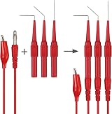 RUNCCI-YUN 20pcs Back Probe Kit with 5 Colors Probes Banana Plug Alligator Clip view 3