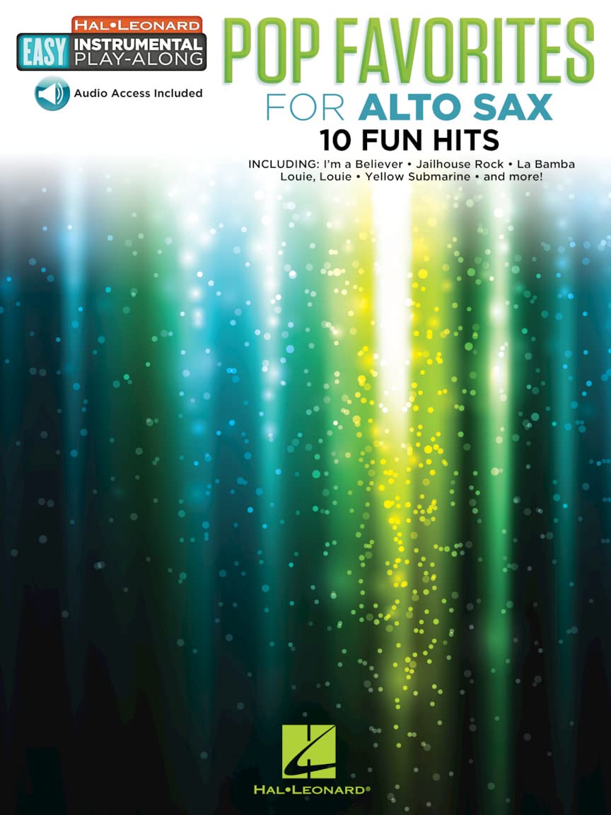 Instrumental Play-Along: Pop Favourites - Alto Saxophone (Book/Audio) (Hal Leonard Instrume) (Includes Online Access Code)