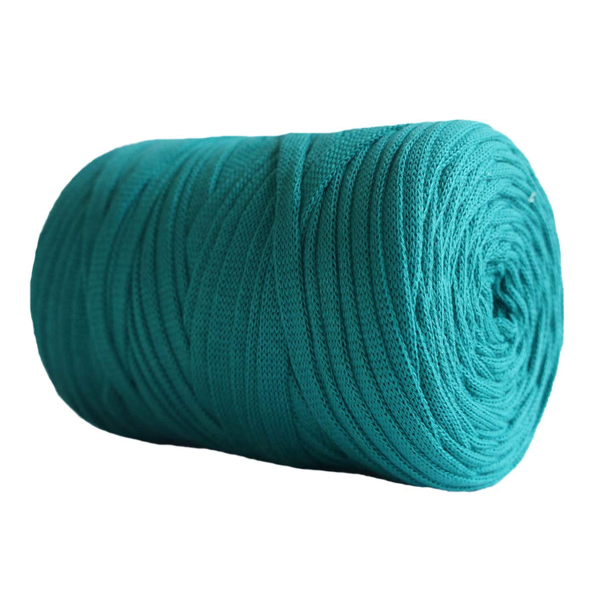 1PCS 250g 8.1oz Soild Color Fancy Yarns DIY Knitting Crochet Yarn Pet Cave Basket Crochet Bag Fabric Yarn Bag Handbag Carpet Cushion Cotton Cloth T-Shirt Yarn