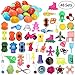 iBaseToy Easter Eggs Bright Colorful Plastic Surprise Eggs for Easter Egg Hunt (2)