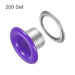 HARFINGTON 200 Set Color Round Grommets 5mm
