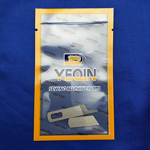 YEQIN Singer Serger Machine Upper & Lower Knives #412585 & 412749 Fits Pro4D most 14u