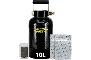 Filterelated Deionized Water System with 10L Resin & Built-in Heavy Metal Filter, Extends Resin Life by 15%, for Spot-Free Rinsing of Cars, RVs, Motorcycles, Solar Panels, Windows, Boats