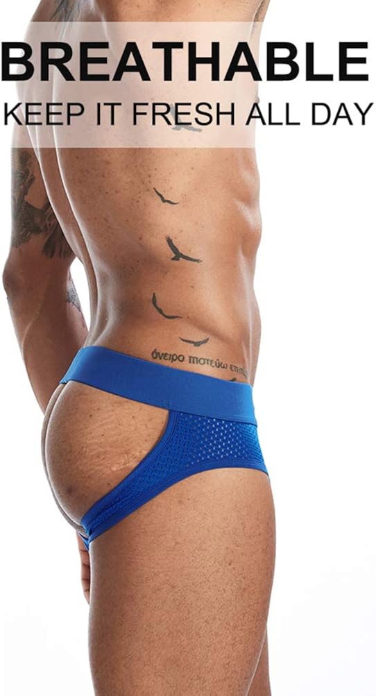 SKYSPER Men's Jockstrap Breathable Mesh Jock Straps Male Underwear, Athletic Supporters for Men at  Men’s Clothing store