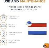 AZ FLAG Netherlands Flag 3x5 ft 150x90 cm 100% Polyester Brass Eyelets view 5
