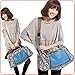 Women Ladies Satchel Canvas Tote Messenger Leather Purse Shoulder Bag Handbag by Rondaful