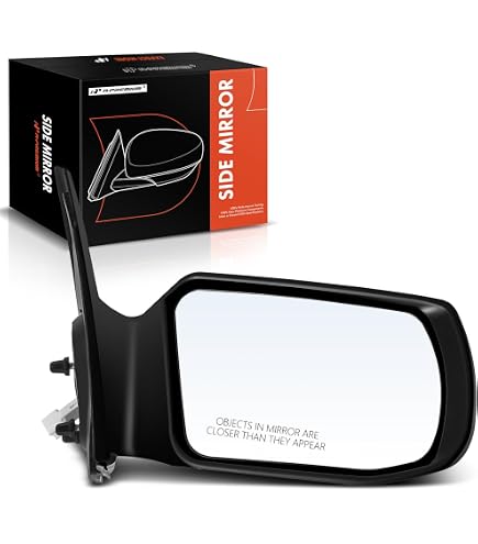 thumbnail image 2 of Driver Side Power Mirror For Nissan Altima 2007-2012 – Non-Heated, Non-Folding, 8-Hole 3-Prong, Paintable 2 of 6