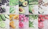 Nature Republic Real Nature Mask 10 Sheets for Skin Hydration (Cucumber)