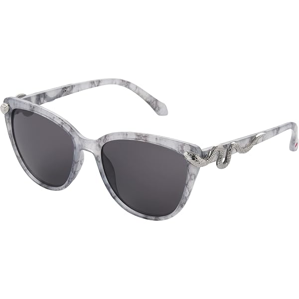 Betsey Johnson Future Play Cat Eye White Retro Dainty Sunglasses Amazon.com: Betsey Johnson Women main image 2