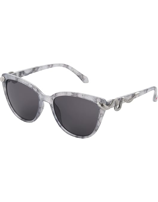 Amazon.com: Betsey Johnson Esme Round Sunglasses for Women  display picture 3