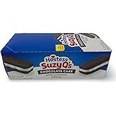 Hostess Suzy Q's Snack Cakes, Chocolate with Cream Filling, Full Size Single Serve Packs, 8 Per Box