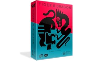 Oink Games Tiger and Dragon - Japanese Strategy Tile Game | 30 Unique Ways to Play | Ages 8+
