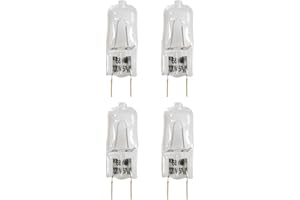 CZMZHFC 4PCS 6912A40002j Microwave Halogen Light Bulb for LG LMV2031BD/2031SB/2031SS/2031ST/2031SW/H1711BD/H1711ST/M2033BD/M2033BM/M2033SB/M2033ST/M2033SW 120V 50W G8 Microwave Oven Lamp (4)