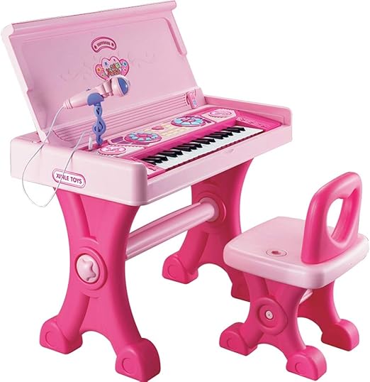 LIPENG-TOY Mesa Grande de Estudio de Juguete para niña, de Juguete, para niños Educación temprana Música Niño Bebé Piano de Cola 6-15 años (Color : Pink): Amazon.com.mx: Hogar y Cocina