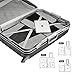 Travel Packing Cubes - 4 Set Lightweight Travel Luggage Packing Organizers -Small, Medium, Large and Extra Large