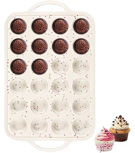 Confetti Silicone Ovenware Trudeau 24 Count Mini Muffin Pan
