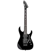 ESP LTD KH-202 Signature Series Kirk Hammett Electric Guitar, Black