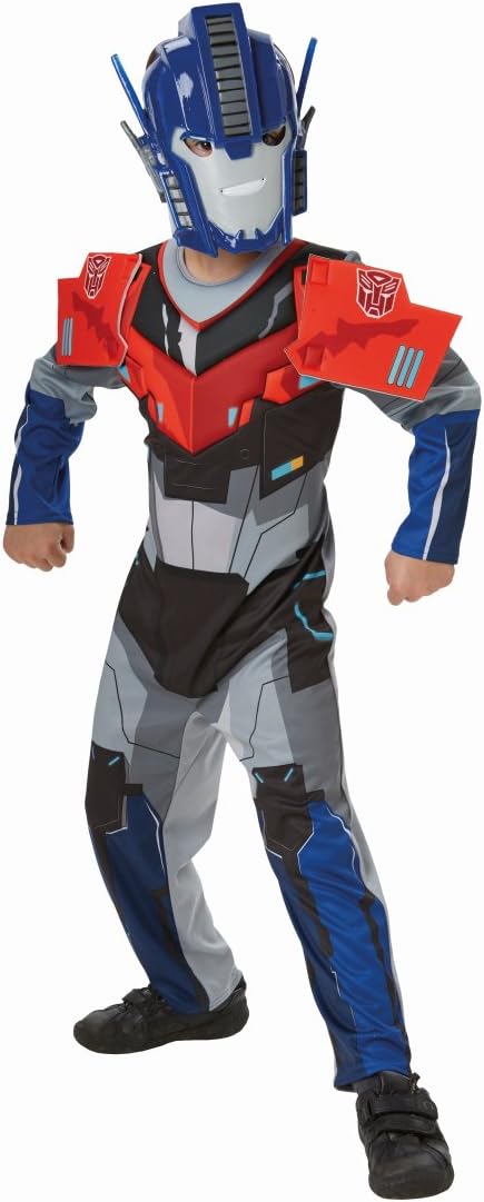 NET TOYS Transformers Costume Optimism Transformer Prime Transformer Robot Costume Costume Child Costume Licensed Costume Comic Heroes Boys Fancy Dress Costume Carnival Costumes Children