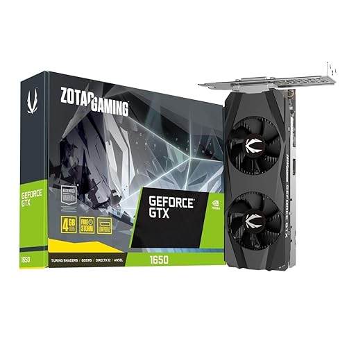 ZOTAC GAMING GeForce GTX 1650 LP ZOTAC GeForce GTX 1650 4GB GDDR6