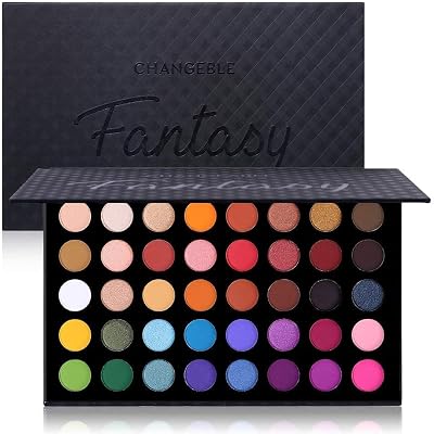 UCANBE Highly Pigmented Eye Makeup Palette Matte Metallic Natural Colors
