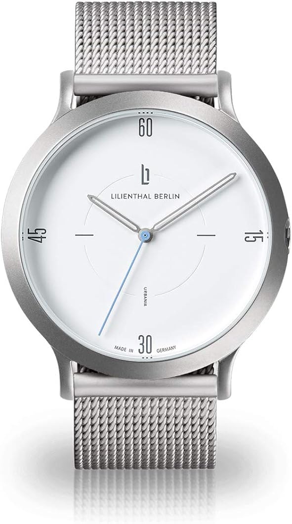 Lilienthal Berlin L2 Urbania Silber Mesh Ltd. TIMESTUFF Edition Made in