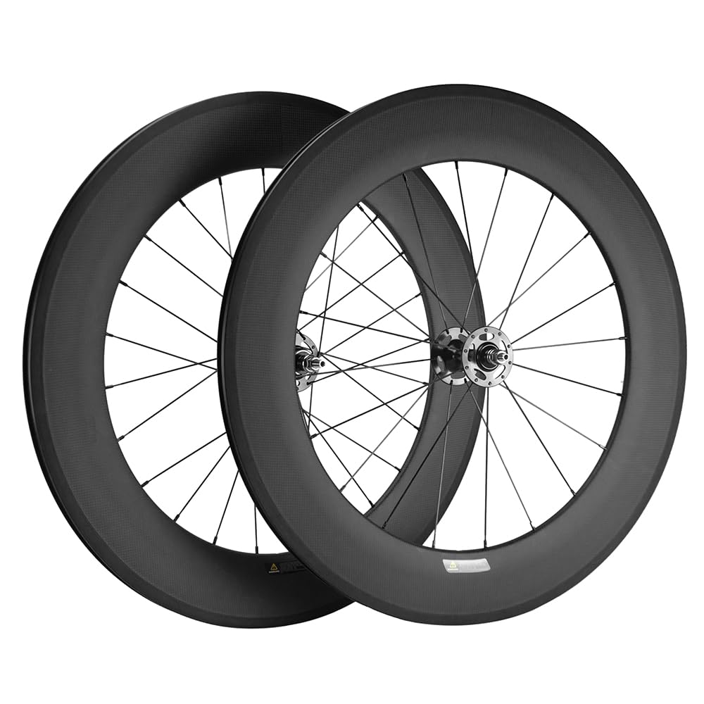 Mua SUPERTEAMカーボンホイール700C固定ギアホイールセット (88mm