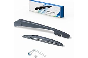 DYNOELS Rear Windshield Wiper Blade Arm Set Fit for Honda CR-V 2017-2019, Fit for Subaru Crosstrek 2016-2019, Fit for Mitsubishi Outlander 2007-2019 Rear Wiper Arm Assembly, Black