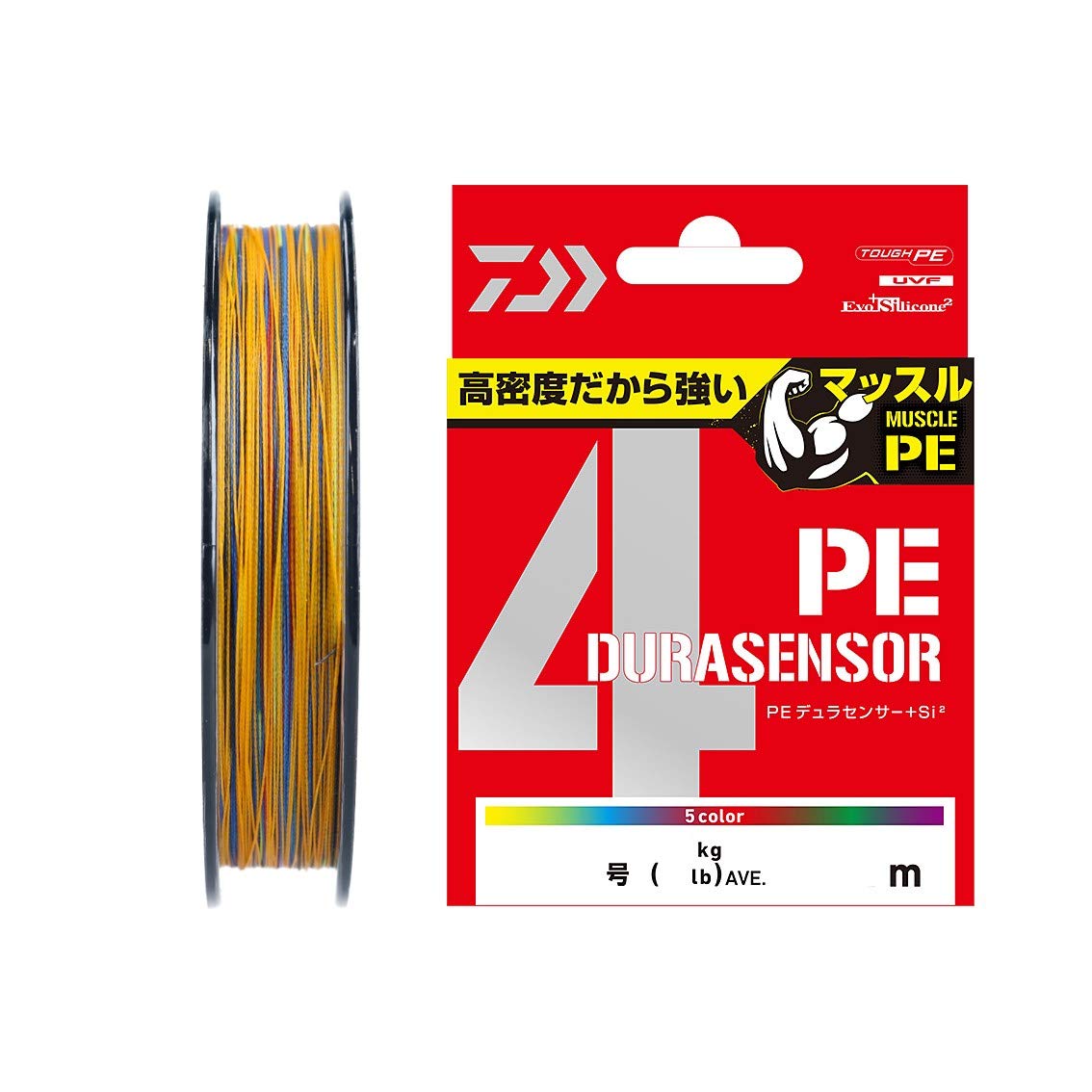 ダイワ(DAIWA) PEライン UVF PEデュラセンサーX4+Si2 1号 300m マルチカラー の商品画像